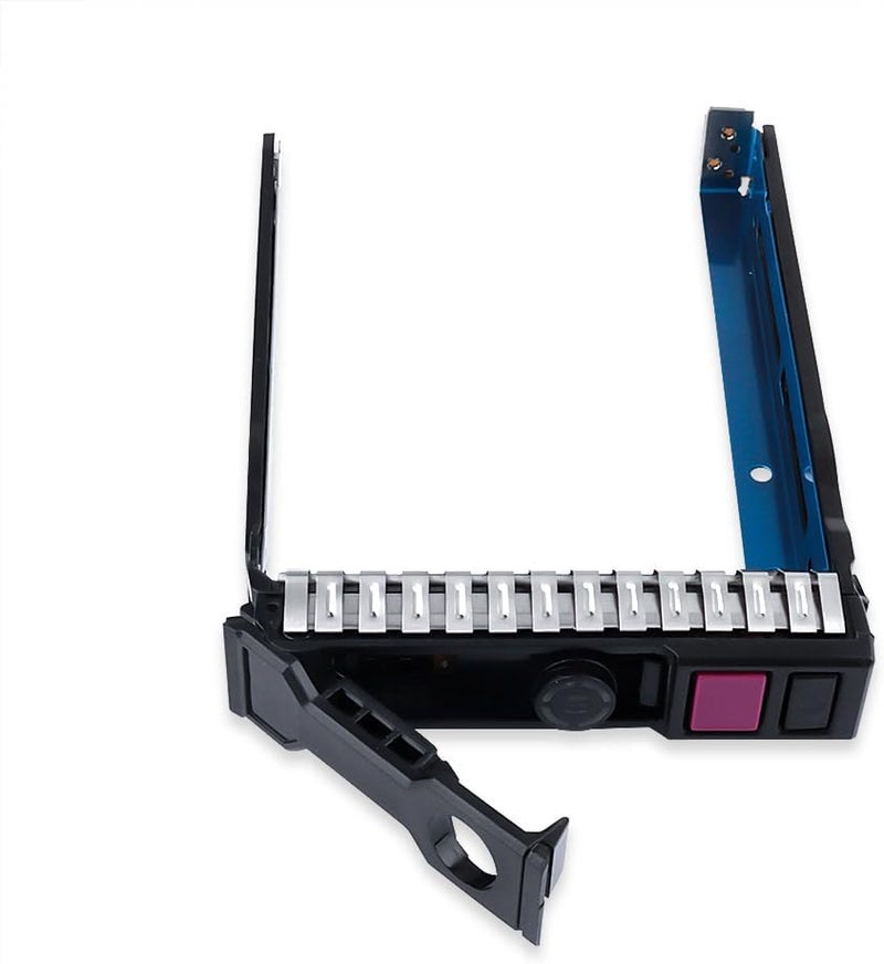 HUYUN Hard Drive Caddy 2.5" NVMe SSD Tray Caddy Compatible for HP Proliant G10 Gen10 727695-001 DL360 DL380 DL385 DL325 ML350 Servers,Hard Drive Bracket with 4 Mount Screws ﻿ - Image 2